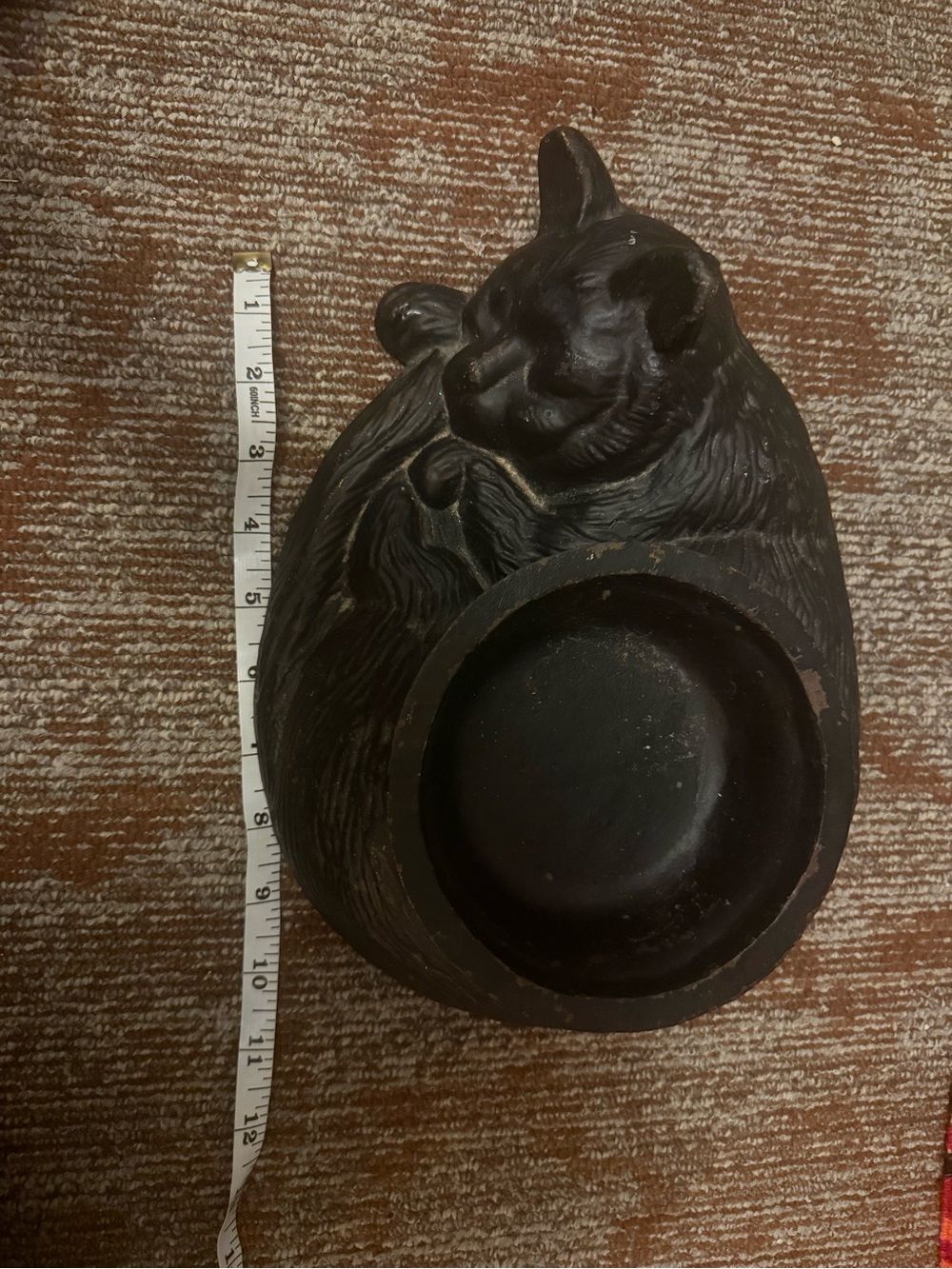 Decorative Black Cat Trinket Dish - Home Accents